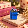 Smut Reader Enamel Pin | Alloy Badges